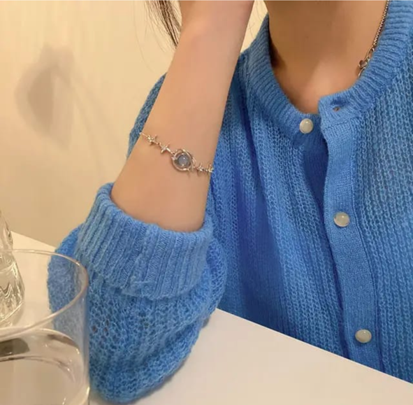 Blue Stone Korean Bracelet
