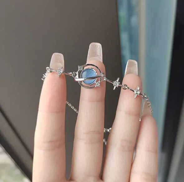 Blue Stone Korean Bracelet