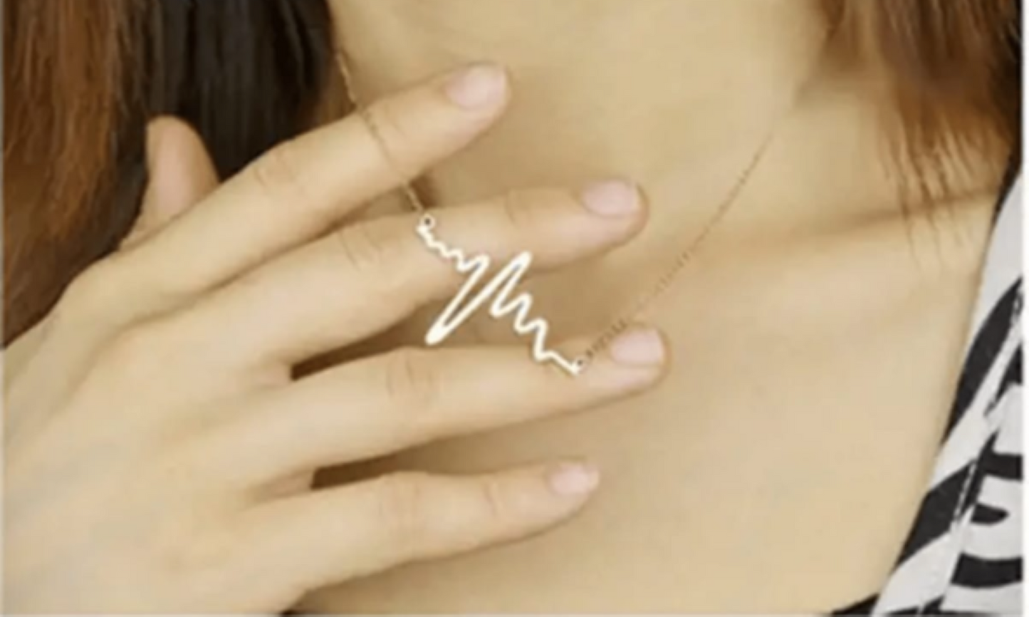 Heartbeat Shaped Necklace