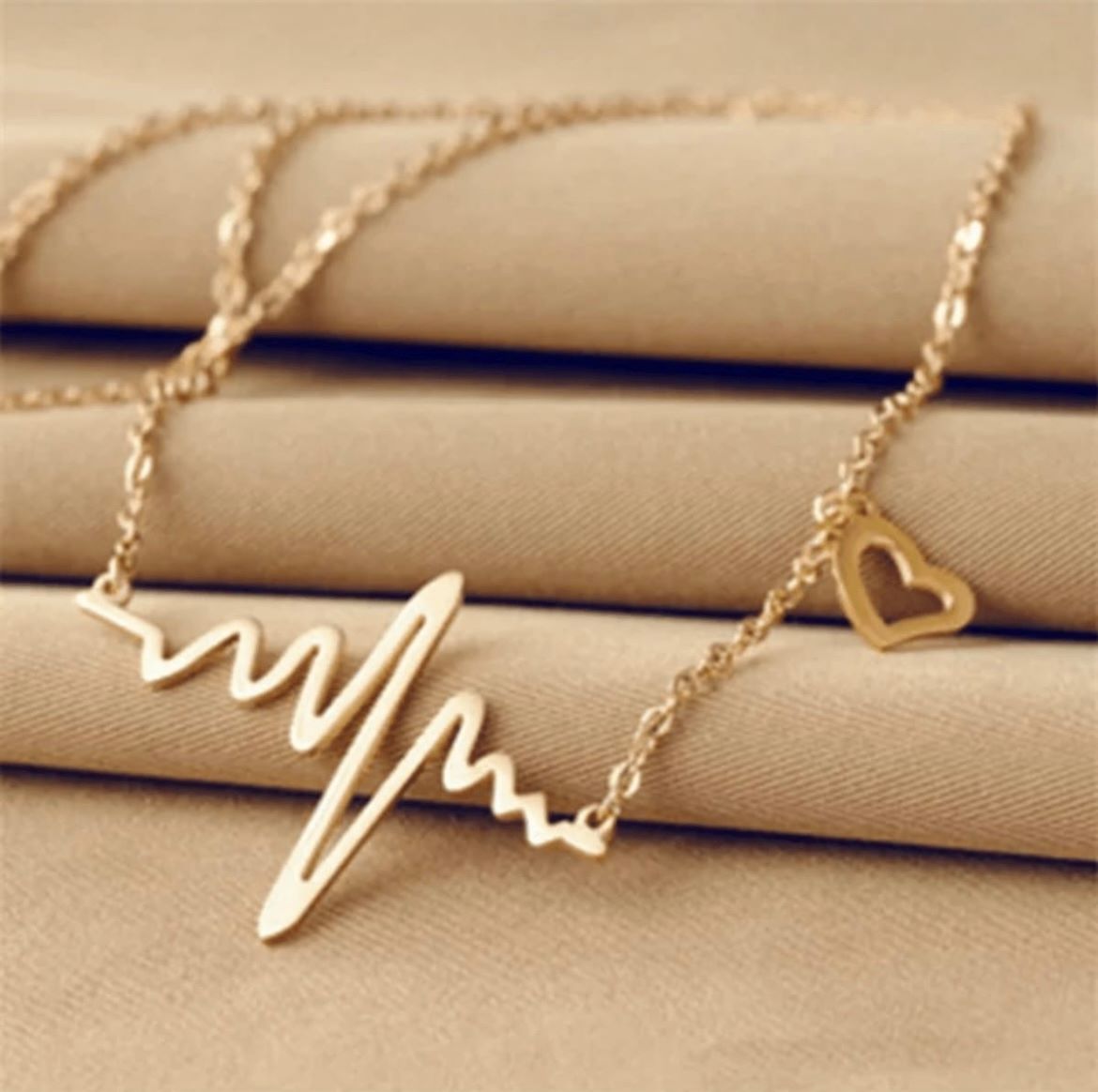 Heartbeat Shaped Necklace