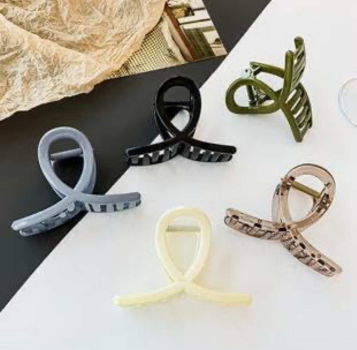 Twisted Claw Clips