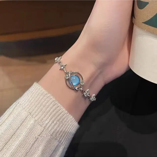 Blue Stone Korean Bracelet