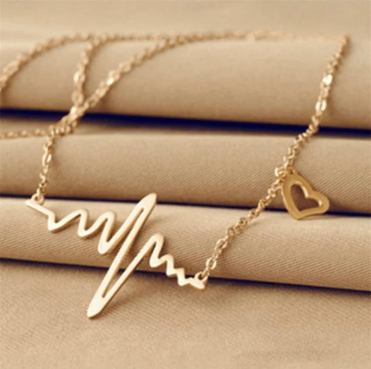 Heartbeat Shaped Necklace