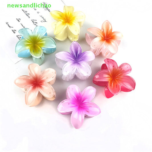 Hibiscus Claw Clips (Medium Size)
